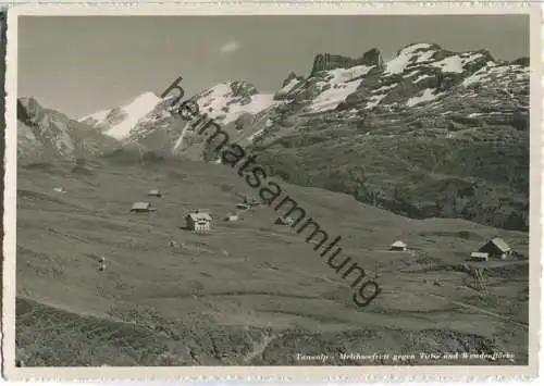 Tannalp - Melchseefrutt gegen Titlis und Wendenstöcke - Foto-Ansichtskarte - Verlag Engelberger Stans