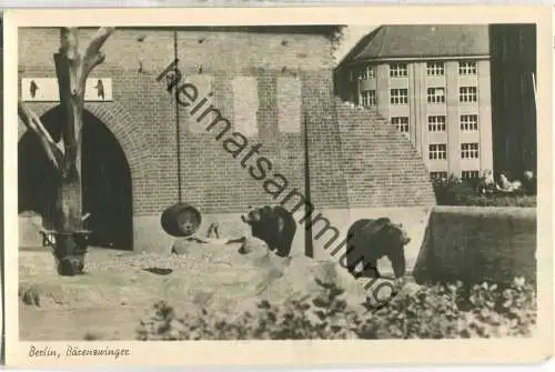 Berlin - Bärenzwinger - Verlag Kurt Mader Berlin-Karlshorst