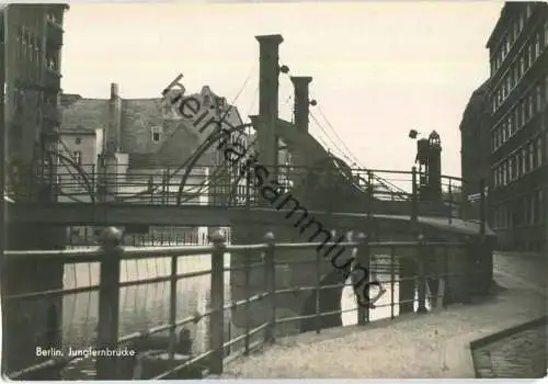 Berlin - Jungfernbrücke - Verlag Kurt Mader Berlin-Karlshorst