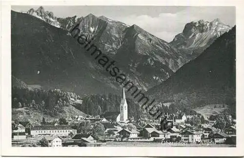 Oberstdorf - Foto-AK - Verlag Franz Milz Füssen gel. 1955