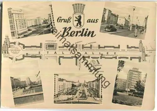 Berlin - Stalinallee - Verlag Felix Setecki Berlin