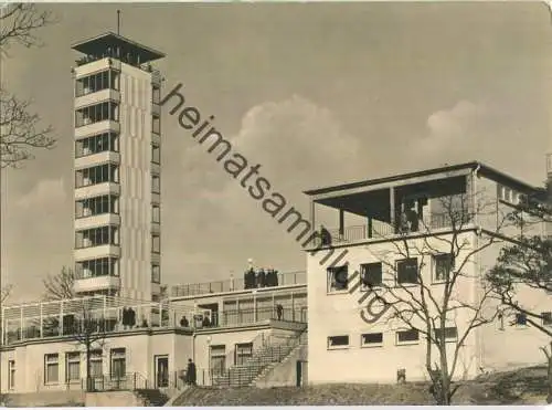 Berlin - Müggelturm - Foto-Ansichtskarte - Verlag VEB Bild und Heimat Reichenbach