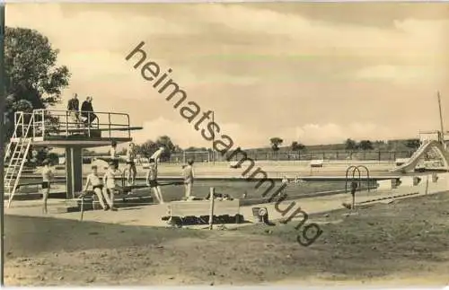 Jüterbog - Bad - Foto-Ansichtskarte - Verlag VEB Bild und Heimat Reichenbach 60er Jahre