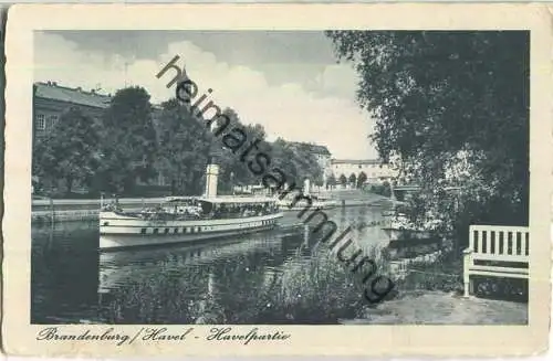 Brandenburg-Havel - Havelpartie - Fahrgastschiff - Verlag Schöning & Co Lübeck