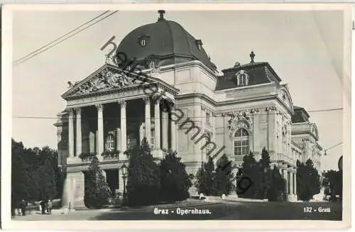 Graz - Opernhaus - Foto-Ansichtskarte - Verlag Fritz Gratl Graz