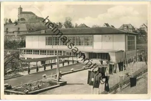 Vaihingen Enz - Stadthalle - Heimattag 1955 - Foto-Ansichtskarte - Verlag Foto Mochel Vaihingen/Enz