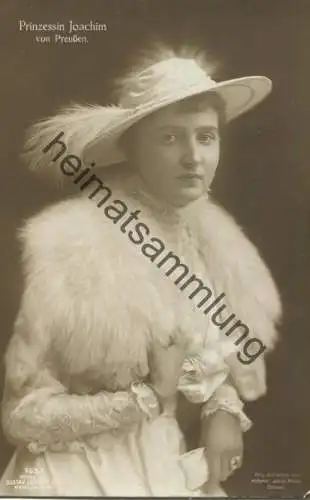 Preussen - Prinzessin Joachim von Preussen - Hofphotograph Julius Müller - Verlag Gustav Liersch & Co. Berlin