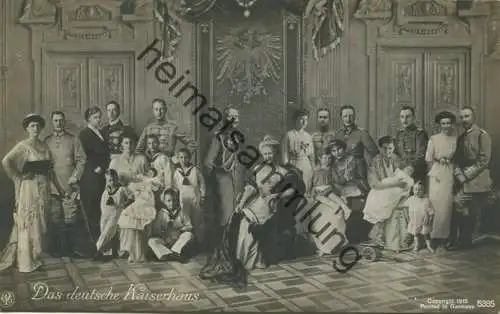 Preussen - Das deutsche Kaiserhaus 1915