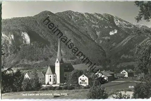 Eben am Achensee - Foto-Ansichtskarte - Verlag Alpiner Kunstverlag Innsbruck