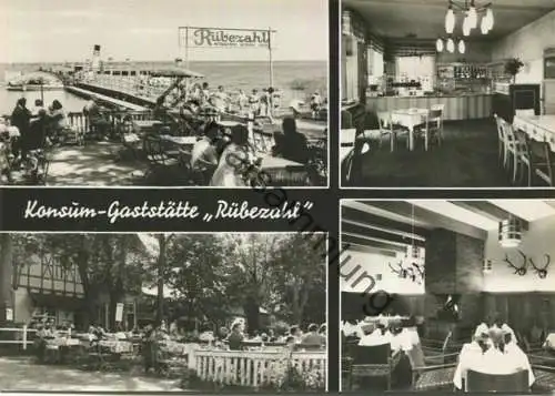 Berlin - Konsum-Gaststätte Rübezahl - Foto-AK Grossformat - Verlag Graphokopie H. Sander KG Berlin