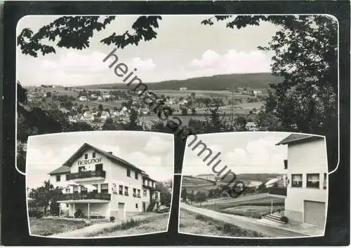 Weiten-Gesäss - Pension Berghof - Besitzer Heinz Liebau - Verlag Foto-König Erbach