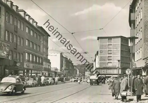 Hagen i. W. - Elberfelder Strasse - Foto-AK Grossformat gel.