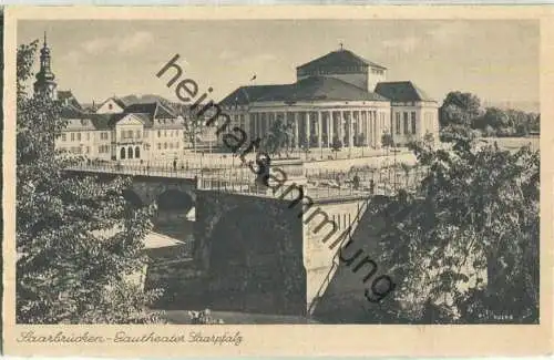 Saarbrücken - Gautheater Saarpfalz - Verlag J. Krämer Saarbrücken