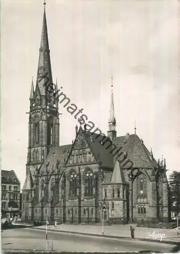 Saarbrücken - Johanniskirche - Foto-Ansichtskarte - Verlag G. Vockenberg Dudweiler