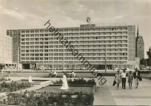 Rostock - Interhotel Warnow - Foto-AK Grossformat - Verlag VEB Bild und Heimat Reichenbach