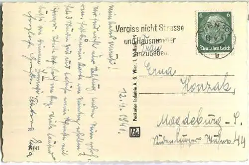 Wien - Maria-Theresia Denkmal - Foto-Ansichtskarte - Verlag Postkarten Industrie AG Wien