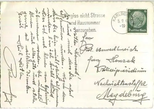 Karlsbad - Foto-Ansichtskarte-Grossformat