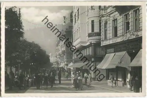 Karlsbad - Alte Wiese - Foto-Ansichtskarte - Feldpost