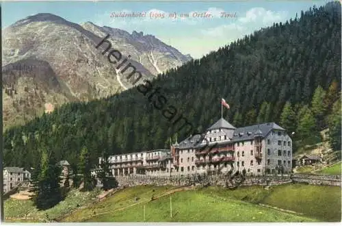 Suldenhotel - Ortler - Verlag Johann F. Amonn Bozen