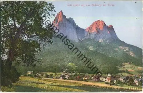 Seis am Schlern - Verlag Joh. F. Amonn Bozen