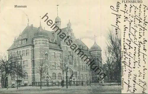 Flensburg - Museum - Verlag W. Schaberg Flensburg gel. 1904