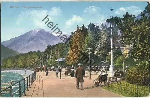 Meran - Kurpromenade - Verlag Johann E. Ammon Bozen