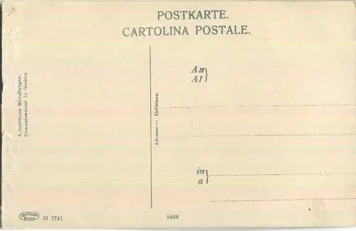 Strada al passo di Rolle - Col Cimon della Pala - Verlag Johann F. Ammon Bozen