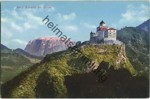 Burg Karneid bei Bozen - Verlag Johann F. Ammon Bozen