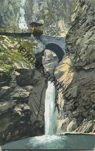 Eggental - Wasserfall - Verlag Johann F. Amonn Bozen