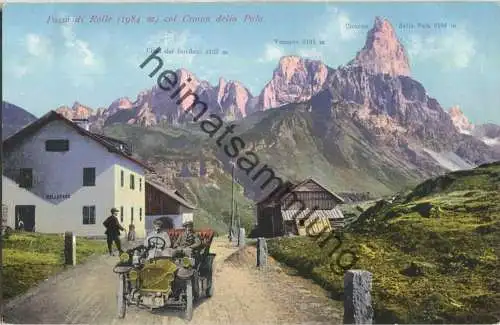 Passo di Rolle - Cimon della Pala - Verlag Johann F. Ammon Bozen