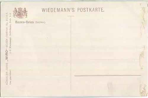 Bozen - Gries - Wiro - Verlag C. F. Wiedemann Roda