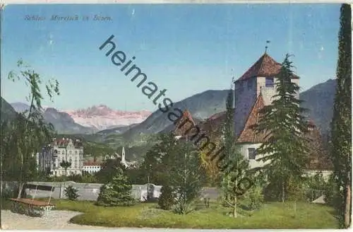 Bozen - Schloss Maretsch - Verlag Johann F. Ammon Bozen