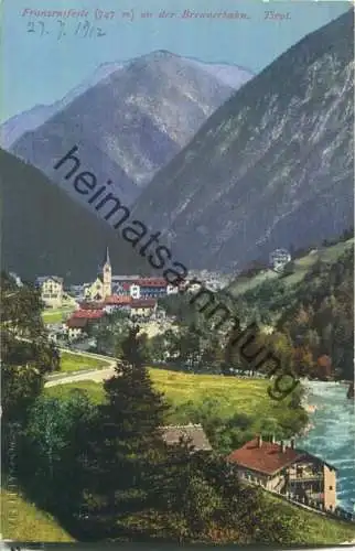 Franzensfeste - Fortezza an der Brennerbahn - Verlag Johann F. Amonn Bozen