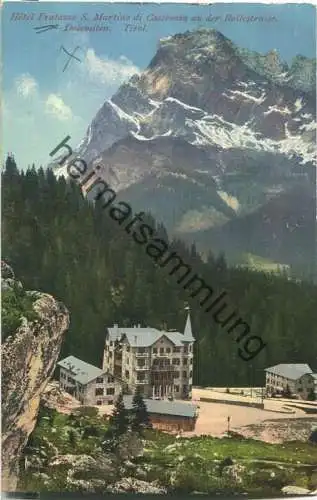 San Martino di Castrozza - Hotel Fratazza - Verlag Johann F. Ammon Bozen