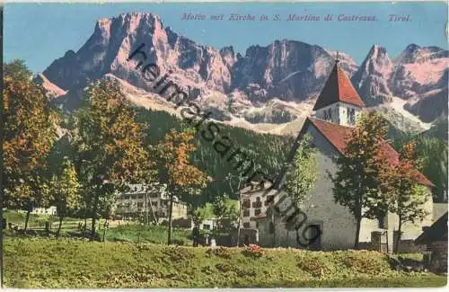 San Martino di Castrozza - Kirche - Verlag Johann F. Ammon Bozen