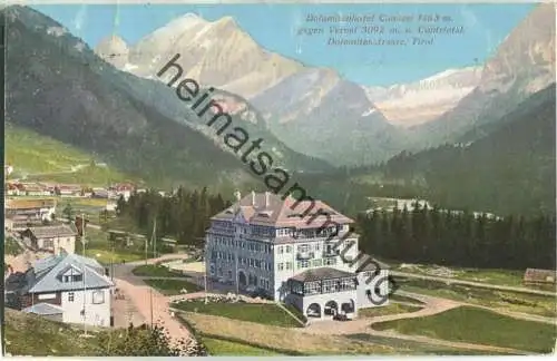 Canazei - Dolomitenhotel - Vernel - Contrintal - Dolomitenstrasse - Verlag Josef Werth Toblach