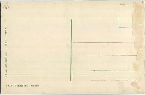 Cadore - Lago di Misurina - Monte Sorapis - Antelao - Verlag P. Breveglieri Belluno