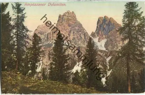 Ampezzaner Dolomiten - Verlag C. Lampe Innsbruck