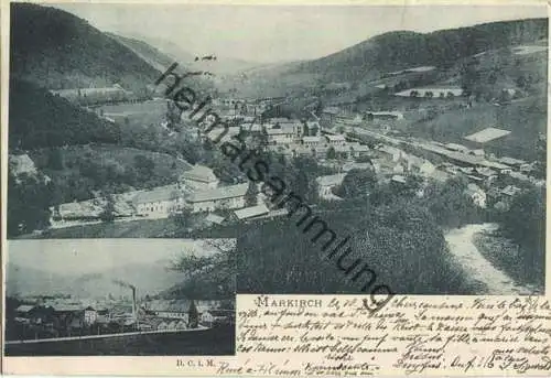 Markirch - Sainte-Marie-aux-Mines - Gesamtansicht gel. 1900