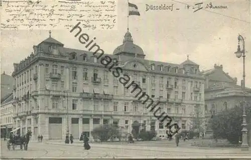 Düsseldorf - Parkhotel - Verlag Friedr. Wolfrum Düsseldorf gel. 1903