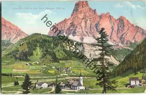 Corvara - Kurfar - Sass Songher - Verlag Josef Werth Olang