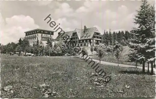 Feldberg - Hotel Feldberger Hof - Foto-AK 50er Jahre - Verlag Mayer & Schladerer Feldberg