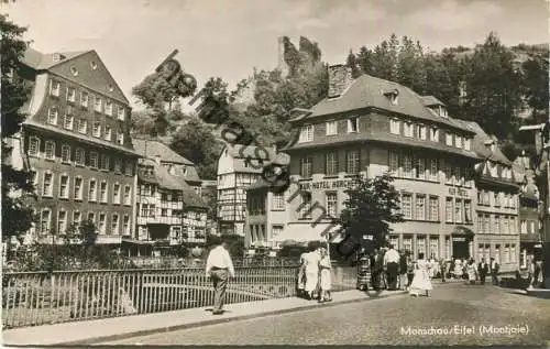 Monschau - Kur-Hotel - Foto-AK - Verlag E. Justra Hasenfeld - gel. 1959