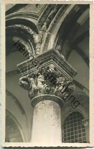 Dubrovnik - Zaglavak stupa Knezevog Dvora - Foto-Ansichtskarte - ohne Verlagsangabe
