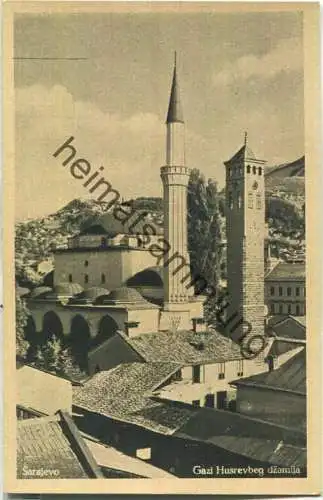 Sarajevo - Gazi Husrevbeg dzamija - Verlag H. Kopcic Sarajevo