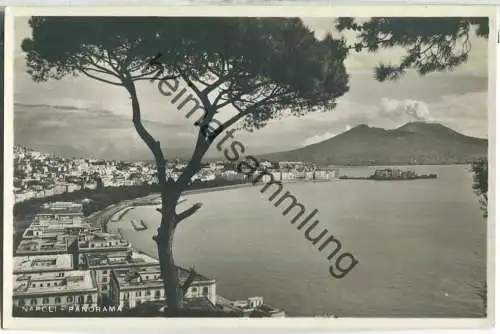 Napoli - Panorama - Foto-AK 30er Jahre - Ediz. Vincenzo Carcavallo Napoli