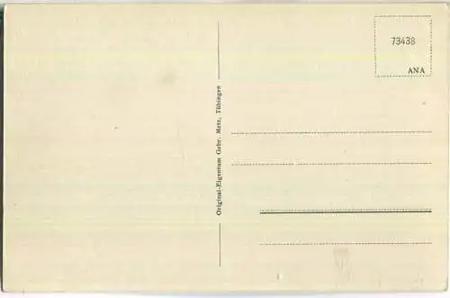 Triberg - Gesamtansicht - Verlag Gebr. Metz Tübingen