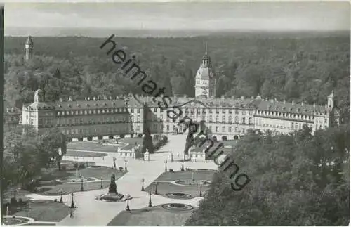 Karlsruhe - Schloss - Foto-Ansichtskarte - Verlag Rudolf Kellner Karlsruhe