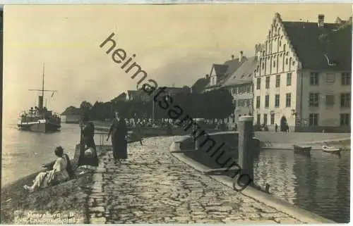 Meersburg - Landungsplatz - Foto-Ansichtskarte - Verlag J. L. Schmid Ludwigshafen