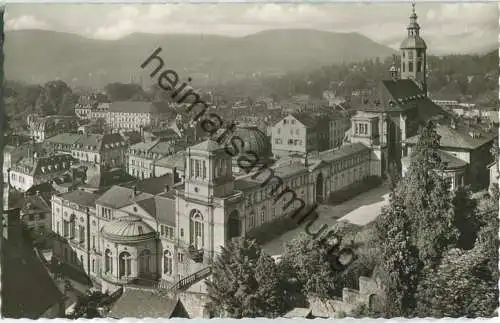 Baden-Baden - Neues Schloss - Foto-Ansichtskarte - Verlag Karl Peters Fürth